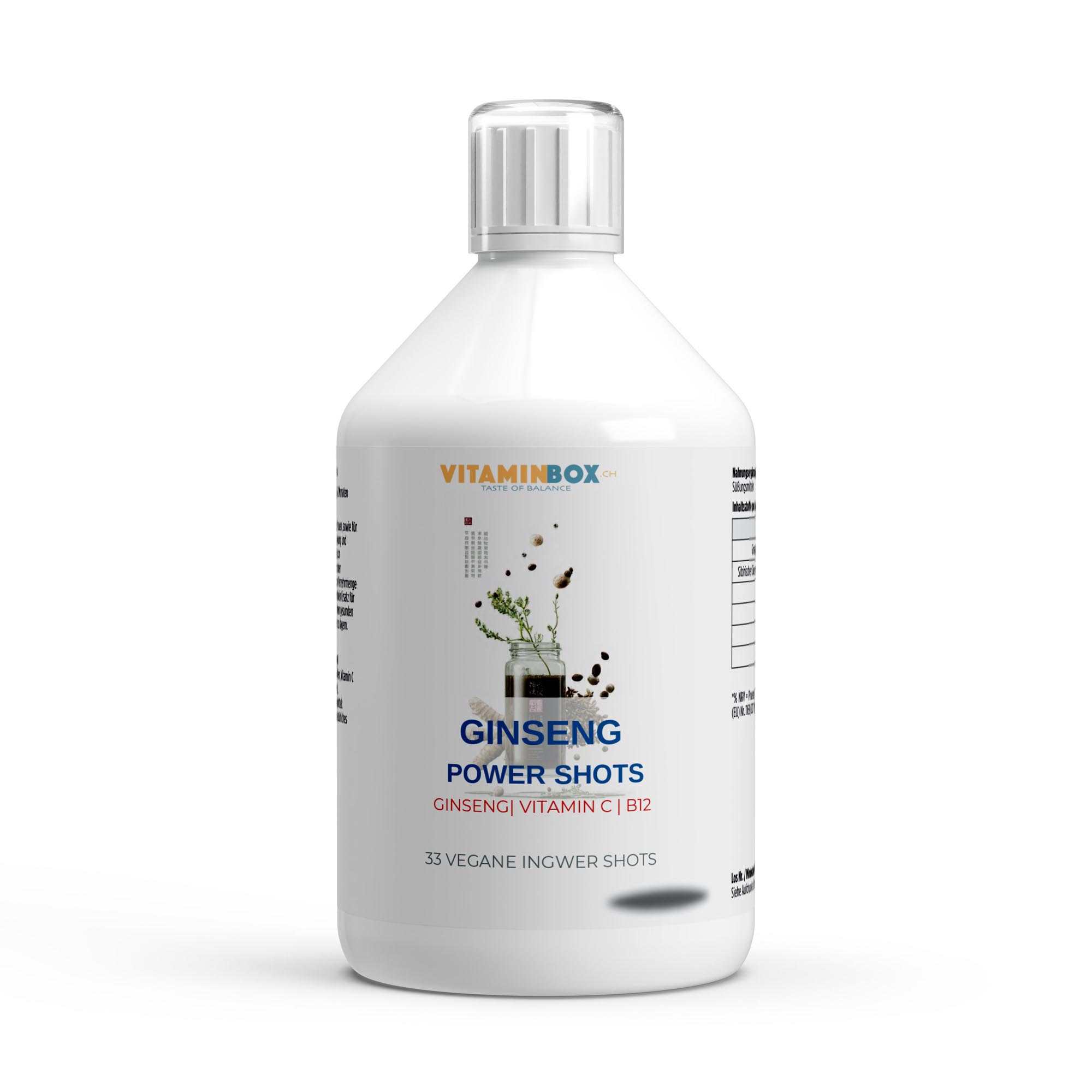 Ginseng Power Plus+ Shots 500ml