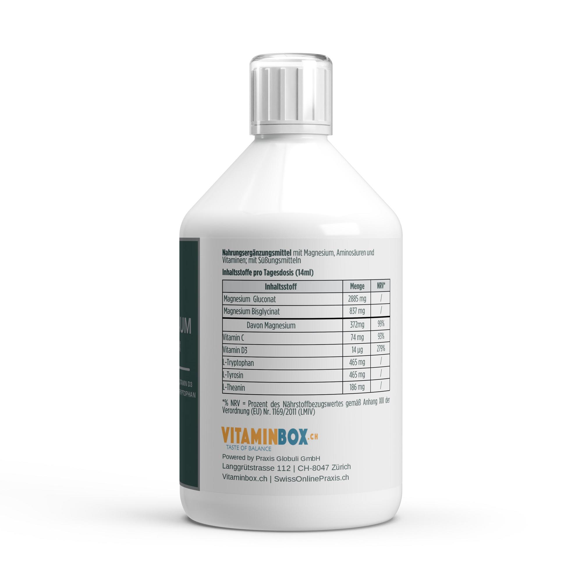 Magnesium Komplex Shots 500ml – Ansicht 3