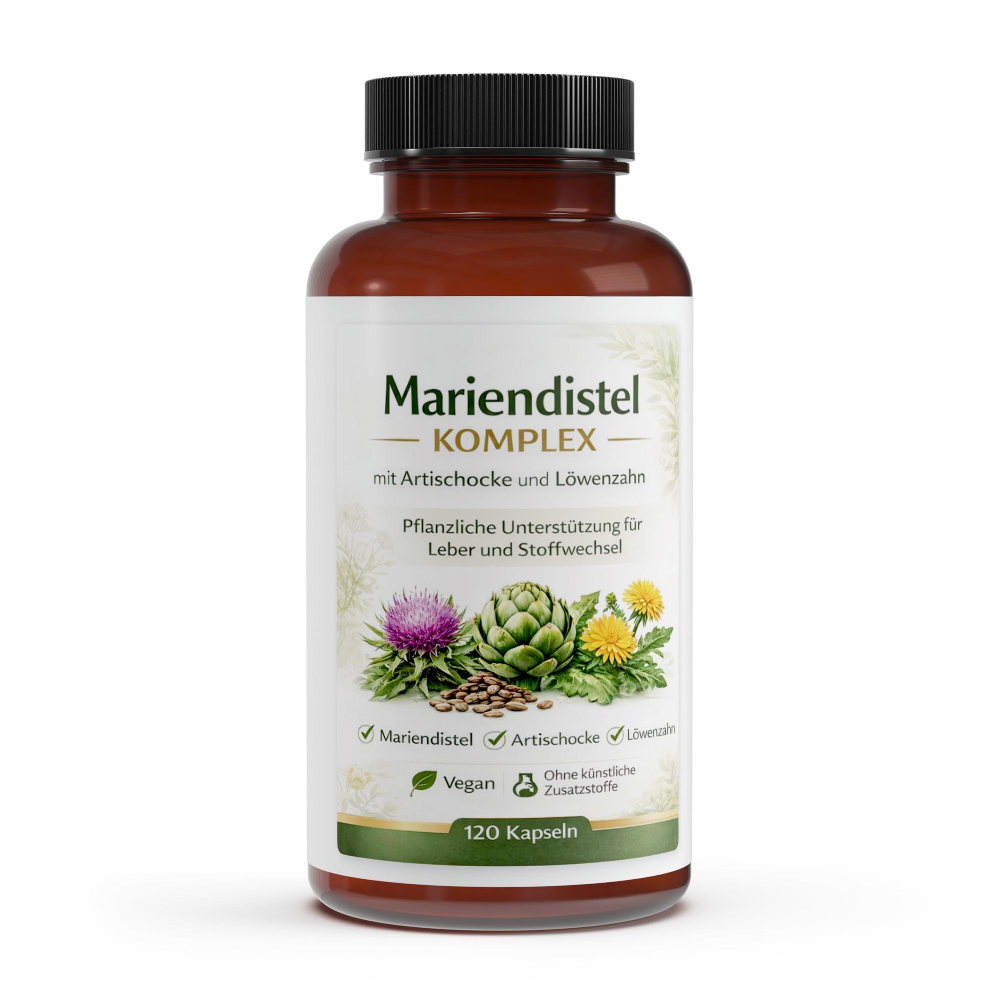 Mariendistel Komplex 120 Tabletten – and More – Vitaminbox