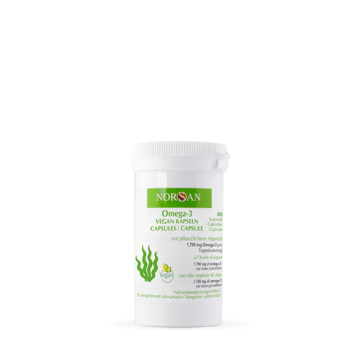 Norsan Omega 3 vegan 80 Kapseln – and More – Vitaminbox