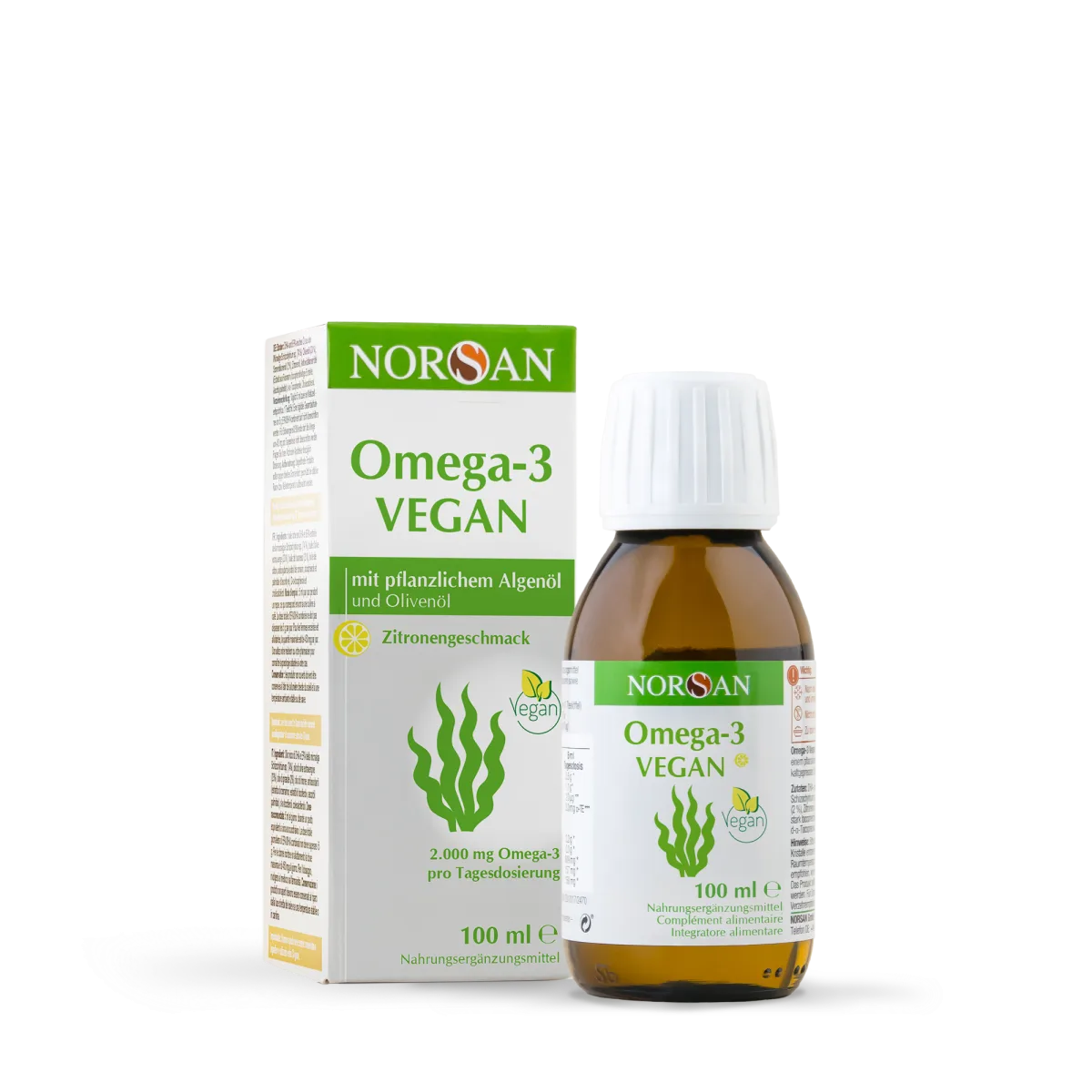 Norsan Omega-3 Vegan Öl 100 ml – and More – Vitaminbox