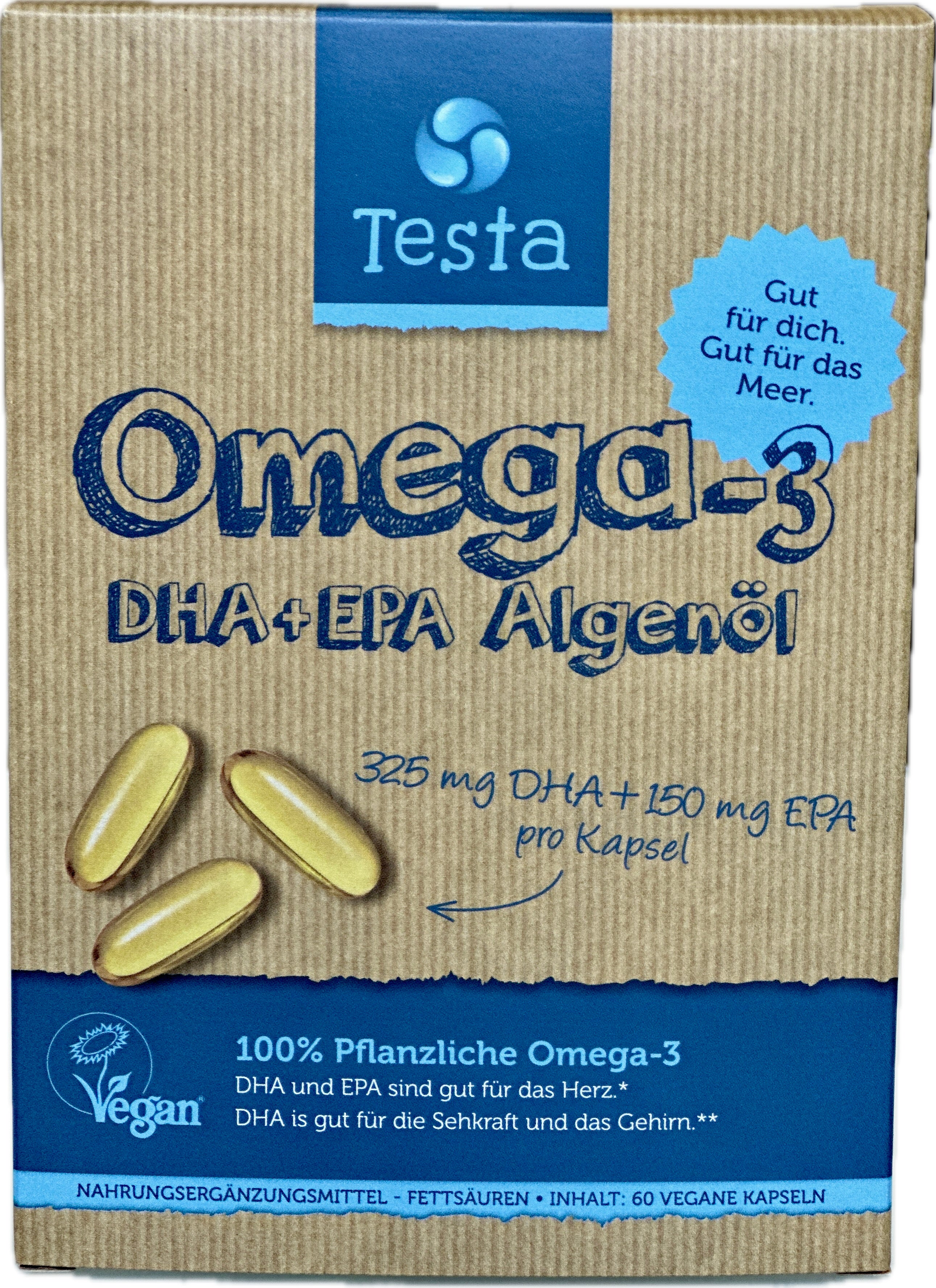 Omega 3 EPA/DHA Vegan 60 Kapseln – and More – Vitaminbox